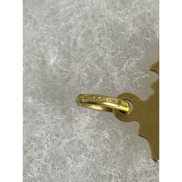 18kt Gold Map European Stamped 750 AR 2.74 Grams Wearable Not Scrap - Picture 4 of 8